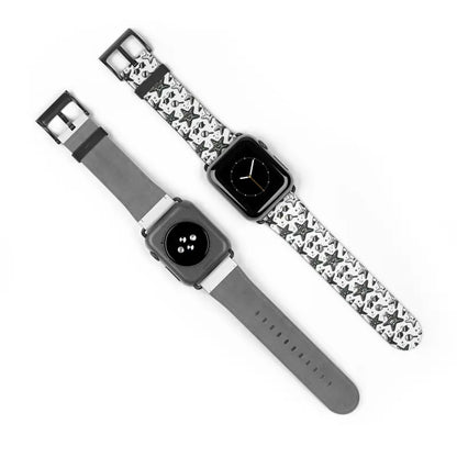 Elevate your Style: Happy Starfishes Faux Leather Watch Band - Accessories