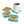 Happy Sunshine Corkwood Coaster Set – High Gloss - Dipaliz - Coasters