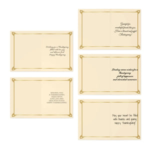 Multi-design Greeting Cards - Happy Thanksgiving - Dipaliz