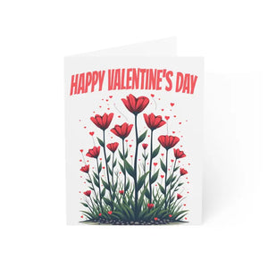 Electrifying Valentines Day Greeting Cards - All Sizes - Dipaliz - 4.25’’ x 5.5’’ (vertical) / Uncoated / 10 Pcs