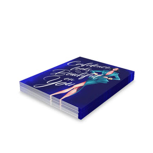 Womens Day Greeting Cards - Empowering Design with Matching White Envelopes - Dipaliz - Paper Products