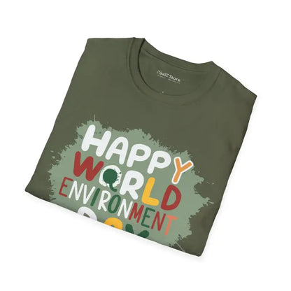 Celebrate World Environment Day in Style with a Comfy Cotton T-shirt - T-shirt