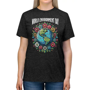 Earth Lovers Eco T-shirt - Sustainable Style Statement - Dipaliz - Black Heather / s - T-shirts