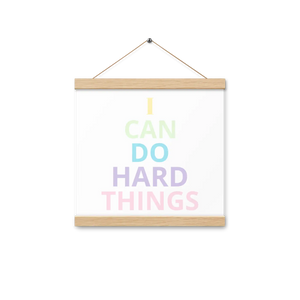 Creative Poster Wall Hanger Set – Baltic Wood - Dipaliz - Posters Prints & Visual Artwork