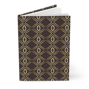 Elegant Gold Geometric Journal - Sewn Spine - Dipaliz - Journals
