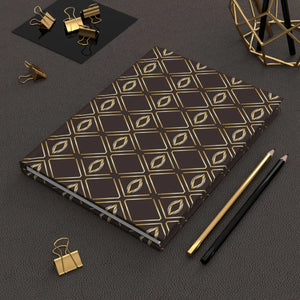 Elegant Gold Geometric Journal - Sewn Spine - Dipaliz - Journals