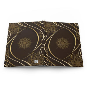 Elegant Gold Mandala Hardcover Journal - Daily Ritual - Dipaliz - Journals