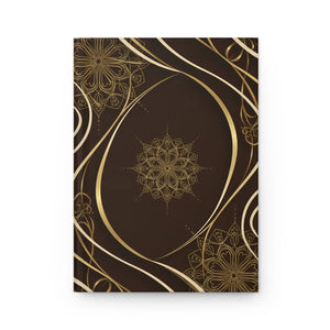 Elegant Gold Mandala Hardcover Journal - Daily Ritual - Dipaliz - Journals