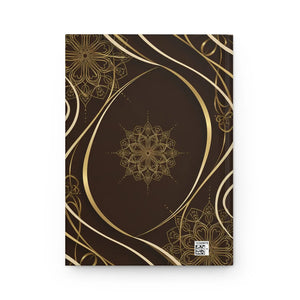 Elegant Gold Mandala Hardcover Journal - Daily Ritual - Dipaliz - Journals