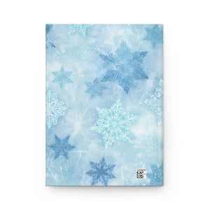 Personalized Winter Snowflake Hardcover - Dipaliz - Journals