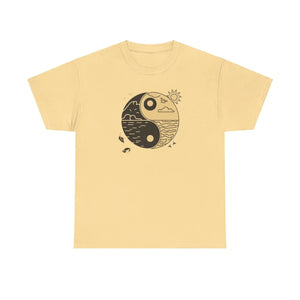 Durable Heavy Cotton Tee - Taped Shoulders Comfort - Dipaliz - T-shirts