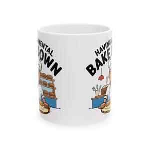 Vibrant Mental Bake Ceramic Mug - Colorful Design - Dipaliz - Mugs