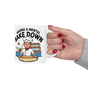 Vibrant Mental Bake Ceramic Mug - Colorful Design - Dipaliz - Mugs