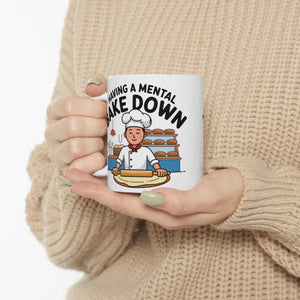 Vibrant Mental Bake Ceramic Mug - Colorful Design - Dipaliz - Mugs