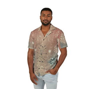 Hawaiian Camp Shirt All-over Print Christmas Sparkle Summer - Dipaliz - Shirts