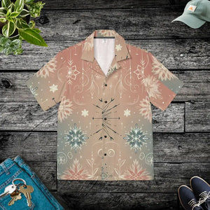 Hawaiian Camp Shirt All-over Print Christmas Sparkle Summer - Dipaliz - Xs - Shirts