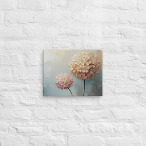 Hydrangea Painting Canvas – Vivid Floral Elegance - Dipaliz - Paintings