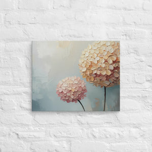 Hydrangea Painting Canvas – Vivid Floral Elegance - Dipaliz - Paintings