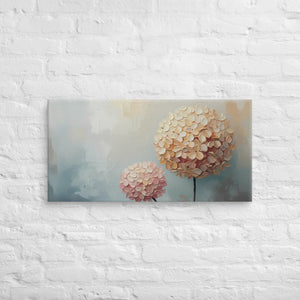 Hydrangea Painting Canvas – Vivid Floral Elegance - Dipaliz - Paintings