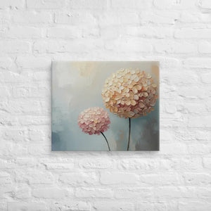 Hydrangea Painting Canvas Art Vibrant Home Decor - Dipaliz - 20″×24″ - Paintings