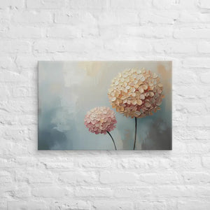 Hydrangea Painting Canvas Art Vibrant Home Decor - Dipaliz - 20″×30″ - Paintings