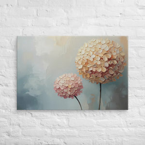 Hydrangea Painting Canvas – Vivid Floral Elegance - Dipaliz - Paintings
