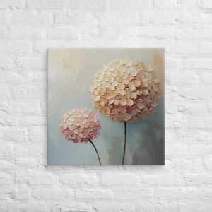 Hydrangea Painting Canvas – Vivid Floral Elegance - Dipaliz - Paintings