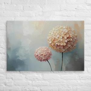Hydrangea Painting Canvas – Vivid Floral Elegance - Dipaliz - Paintings