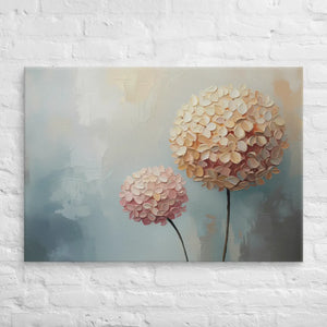 Hydrangea Painting Canvas – Vivid Floral Elegance - Dipaliz - Paintings