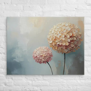 Hydrangea Painting Canvas Art Vibrant Home Decor - Dipaliz - 30″×40″ - Paintings
