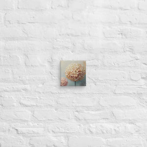 Hydrangea Painting Canvas Art Vibrant Home Decor - Dipaliz - 6″×6″ - Paintings