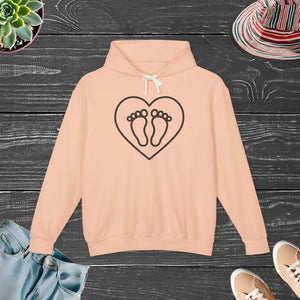 Cozy Lightweight Hooded Sweatshirt for Parents-to-be - Dipaliz - s / Peachy - Hoodies