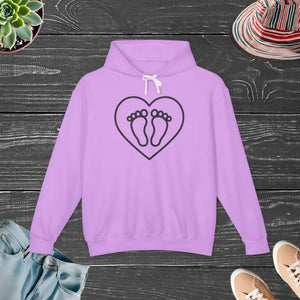 Cozy Lightweight Hooded Sweatshirt for Parents-to-be - Dipaliz - m / Neon Violet - Hoodies