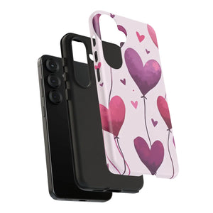 Heart Balloons Phone Case - Cute Tough - Dipaliz - Mobile Cases