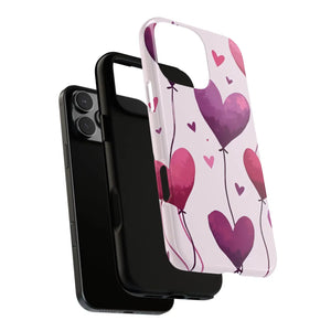 Heart Balloons Phone Case - Cute Tough - Dipaliz - Mobile Cases