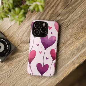 Heart Balloons Phone Case - Cute Tough - Dipaliz - Mobile Cases