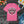 Heart Crown Unisex Garment-dyed T-shirt Pink Graphic Tee - Dipaliz - Crunchberry / s - T-shirts