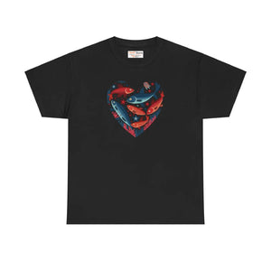 Bold Fishes Heavy Cotton Tee - Taped Shoulders - Dipaliz - T-shirts - s