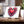 Vibrant Heart Ceramic Photo Tile – 6x6 Floral - Dipaliz - Wall Tiles