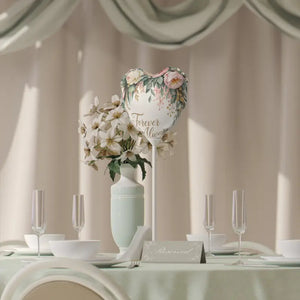 Floral Balloon Heart Vibrant Colors Party Decor - Dipaliz - 6’’ / White - Balloons