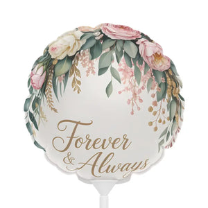 Floral Balloon Heart Vibrant Colors Party Decor - Dipaliz - Balloons