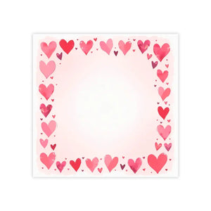 Heart Themed Note Pads - Cute Sticky Notepads - Dipaliz - 4’’ x / White - Notes
