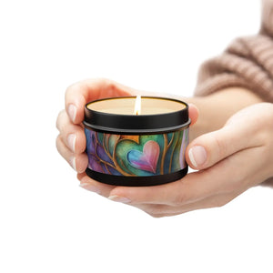 Tin Candles - Eco-friendly Gifts for Cozy Home Vibes - Dipaliz - 4oz / Black / Spa Retreat - Decor