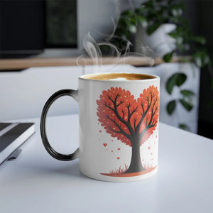 Mesmerizing Color Morphing Heart Mug - Ceramic - Dipaliz - Mugs