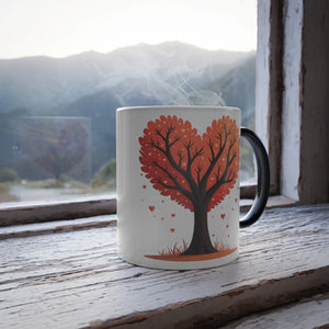 Mesmerizing Color Morphing Heart Mug - Ceramic - Dipaliz - Mugs