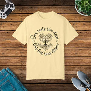 Premium Tree Graphic Tee Heart Outdoor Vibes Dipaliz - T-shirts - s