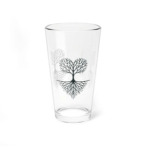 Eco-friendly Glass Heart Tree Mixing Tumbler - Dipaliz - Beer Glasses