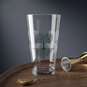 Eco-friendly Glass Heart Tree Mixing Tumbler - Dipaliz - Beer Glasses