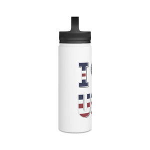 Insulated Stainless Steel Water Bottle - Usa Love - Dipaliz - Bottles