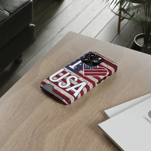 Tough Usa Heart Case and Wallet - Polycarbonate - Dipaliz - Electronics Accessories